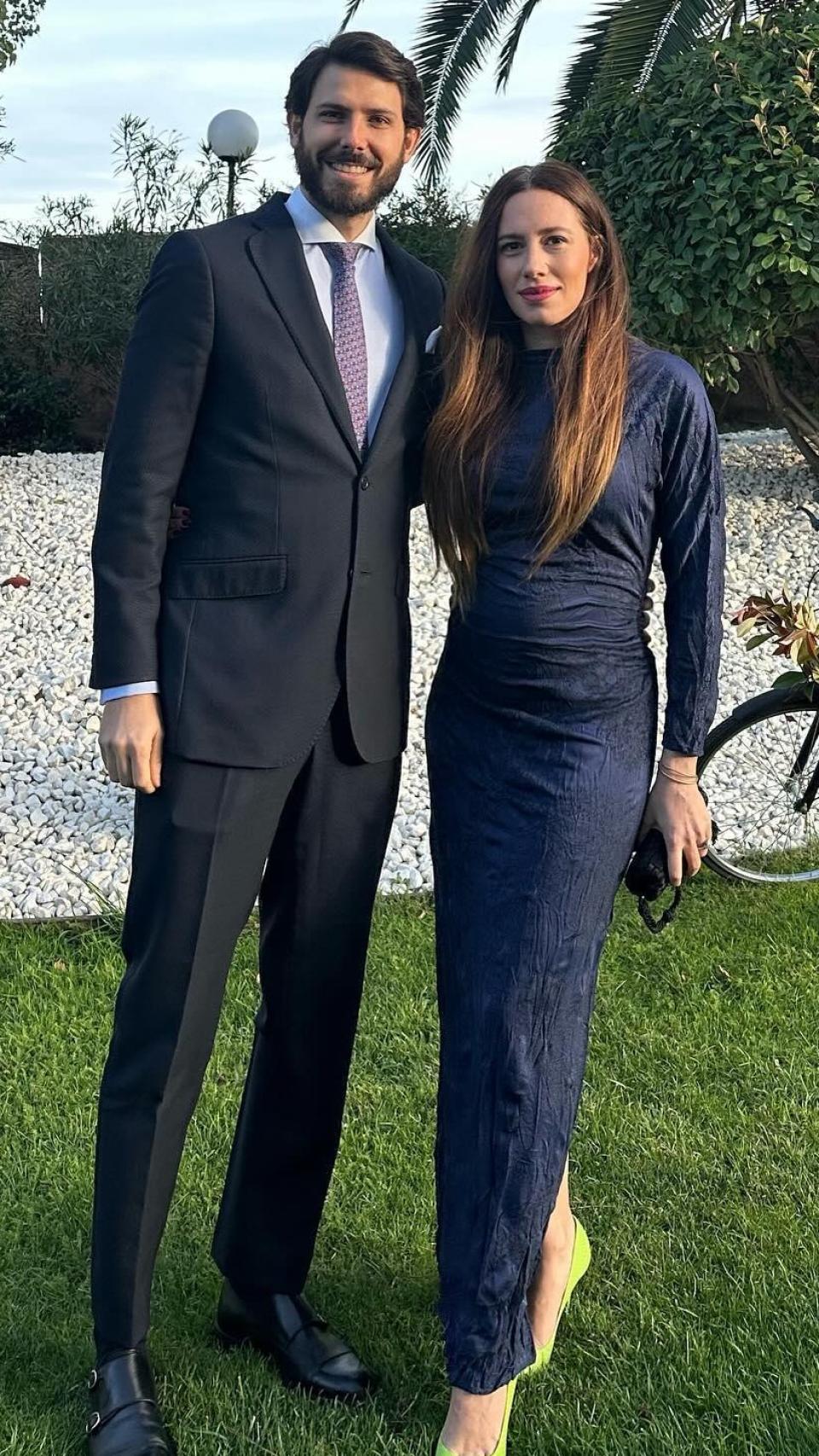 Carola Escámez y su razón de amor, Roberto Martín, en una fotografía de Instagram.