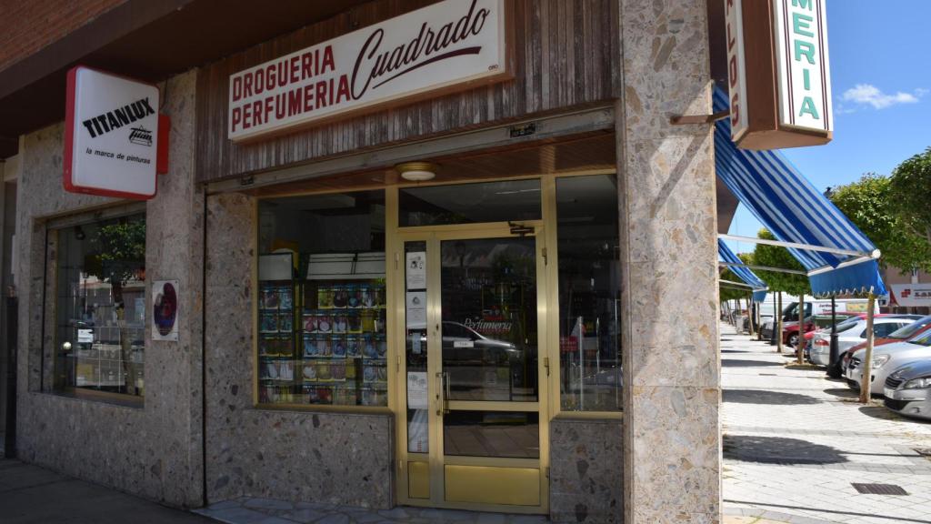 Fachada de la droguería