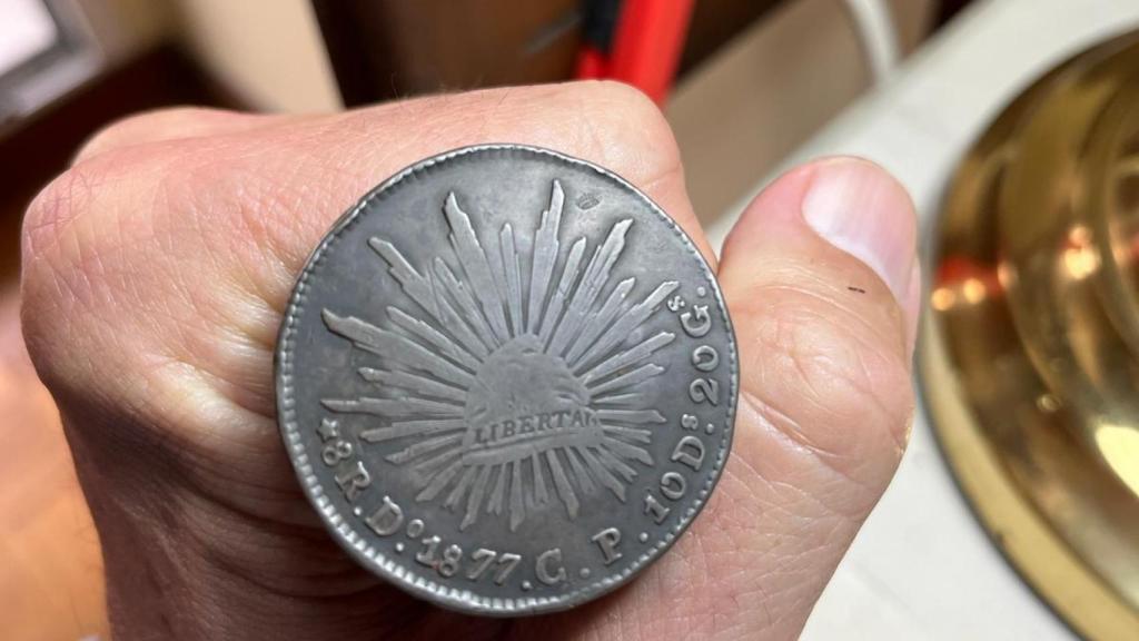 Sello masónico en la empuñadura del bastón de Gran Maestro de Ángel Joven