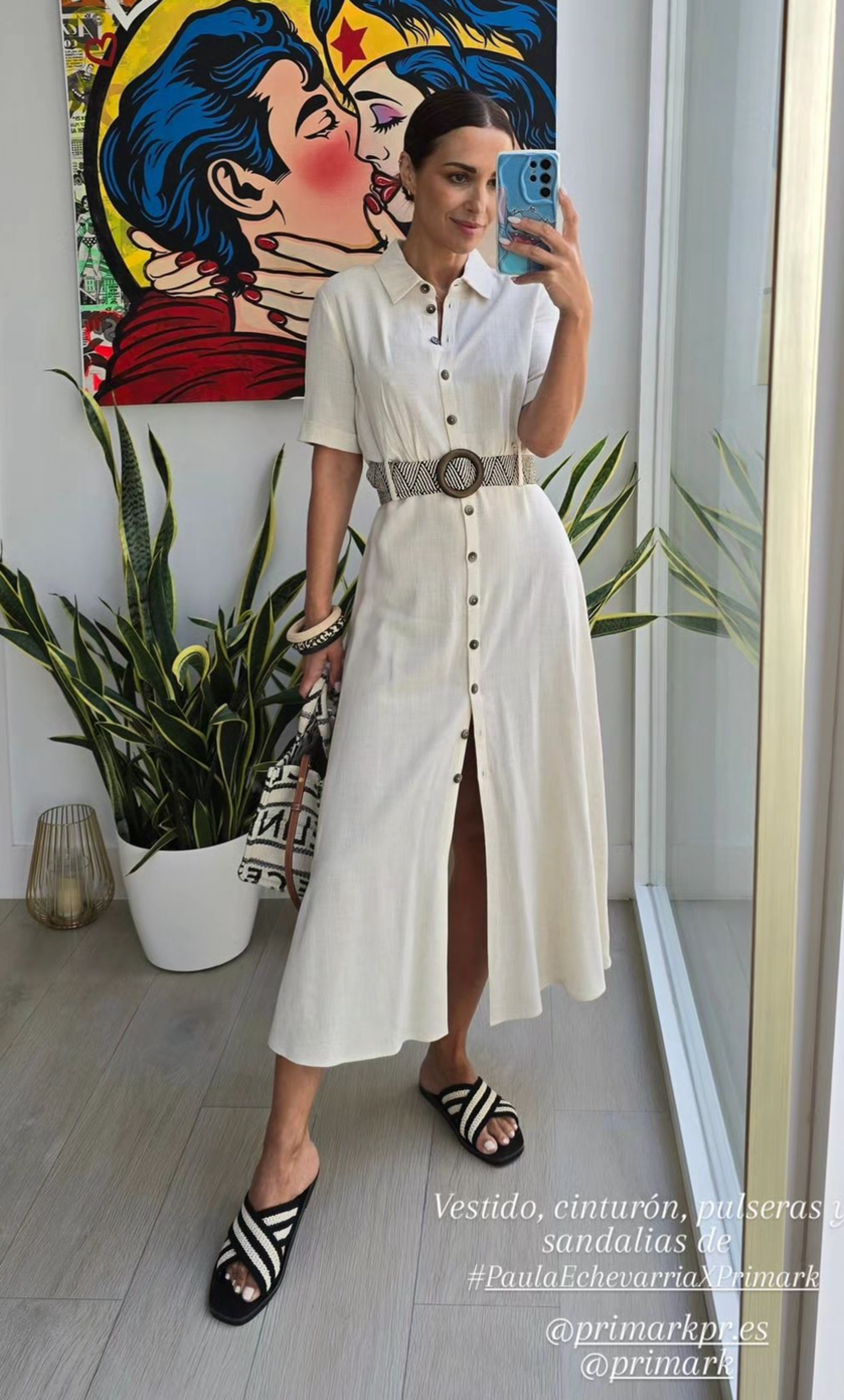 Paula Echevarría en una imagen de sus redes sociales.