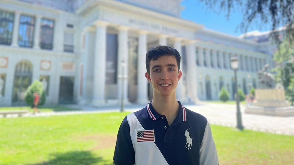 Gonzalo, la segunda mejor nota de la EBAU en el distrito de la UVa