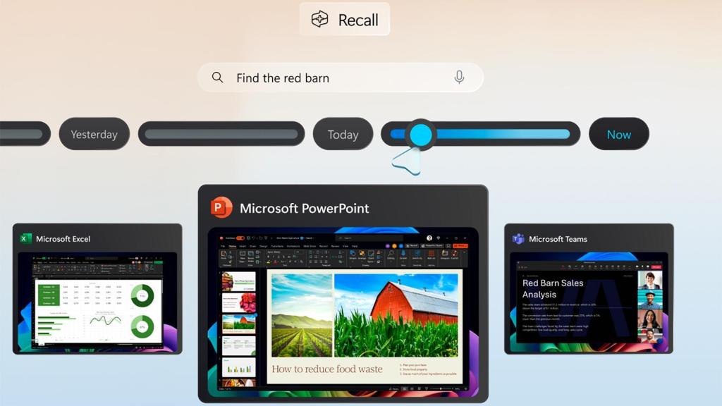 Recall AI de Microsoft