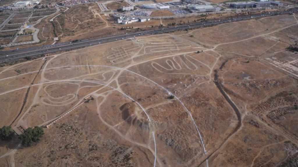 Vista aérea de los terrenos elegidos para la Expo 2027 de Málaga.