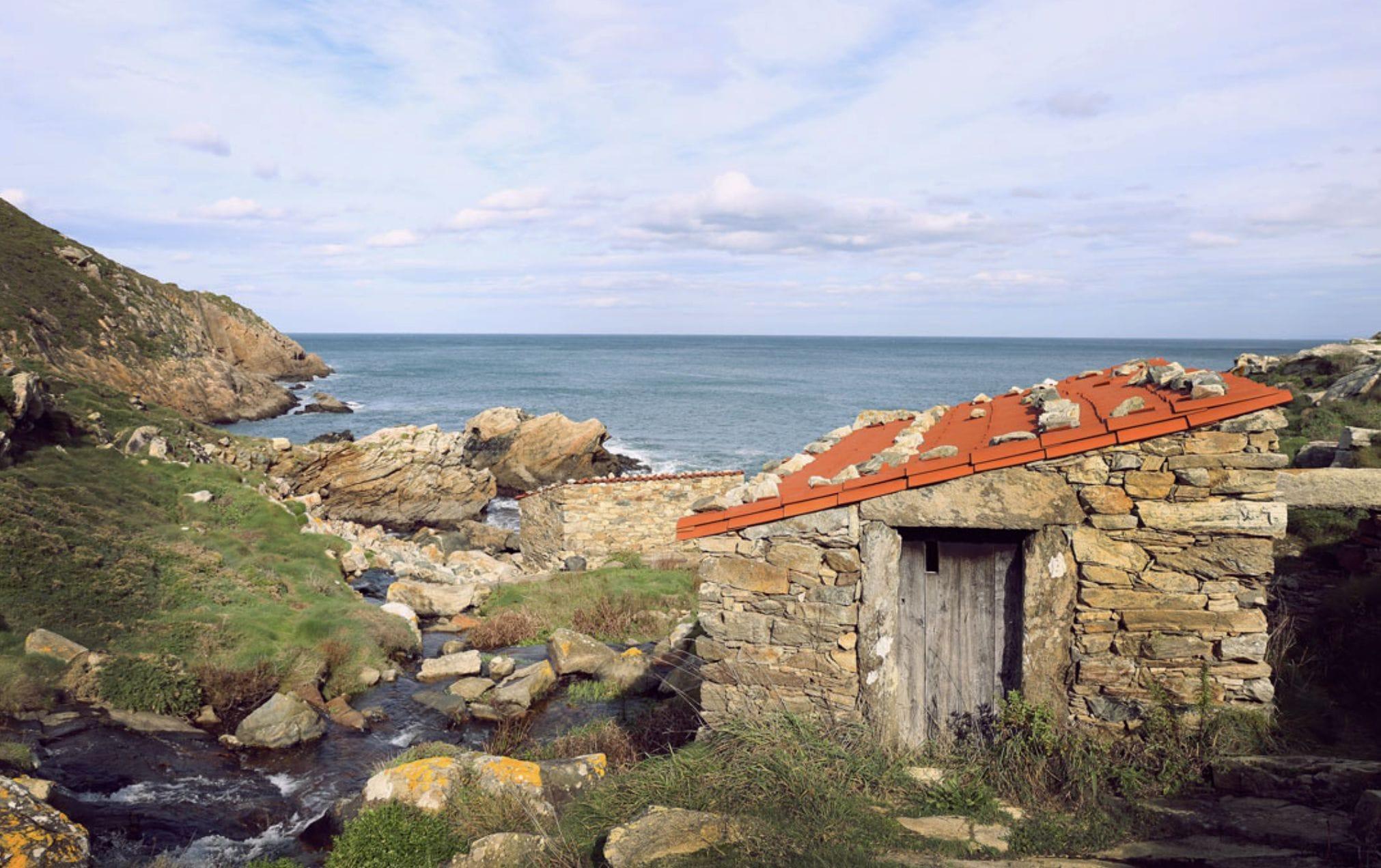 Vista de los molinos da Ribeira y Ardeleiro. Foto: Concello de Malpica