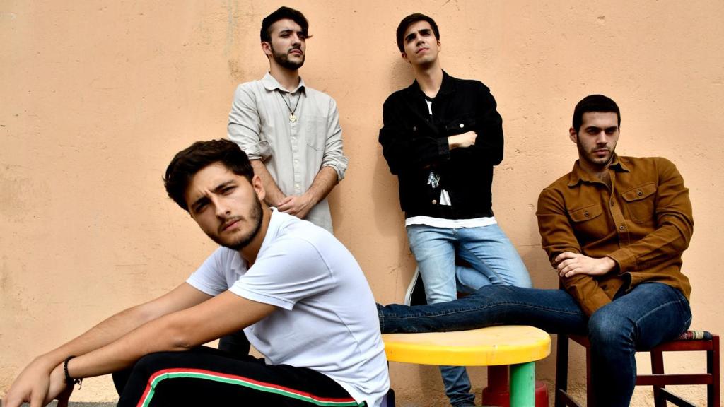 Antonio, Dani, Pepe y 'Jota', integrantes de Arde Bogotá, en una imagen previa al Big Up! celebrado en Murcia en 2019.