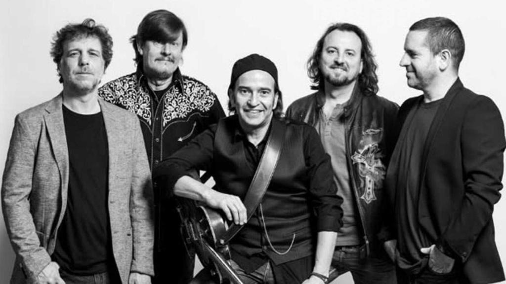 Imagen de la banda madrileña Los Secretos.
