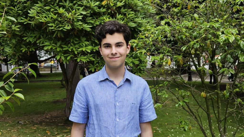 Miguel Bouzas, la mejor nota de la EBAU en Pontevedra.