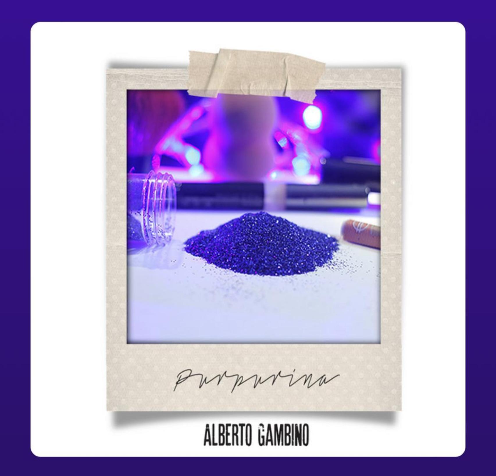 Imagen de la versión de 'Purpurina' de 2019 de Alberto Gambino. EE