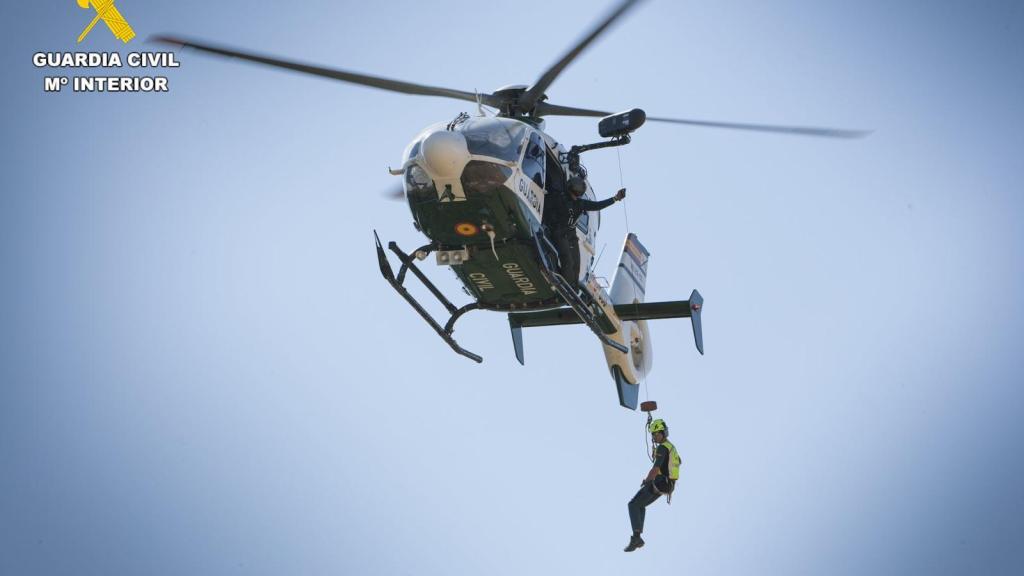 Rescate a los dos montañeros en la Sierra de Gredos
