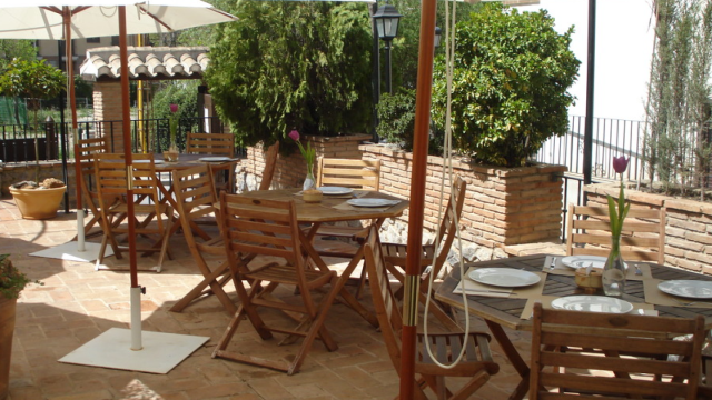 Terraza del establecimiento.