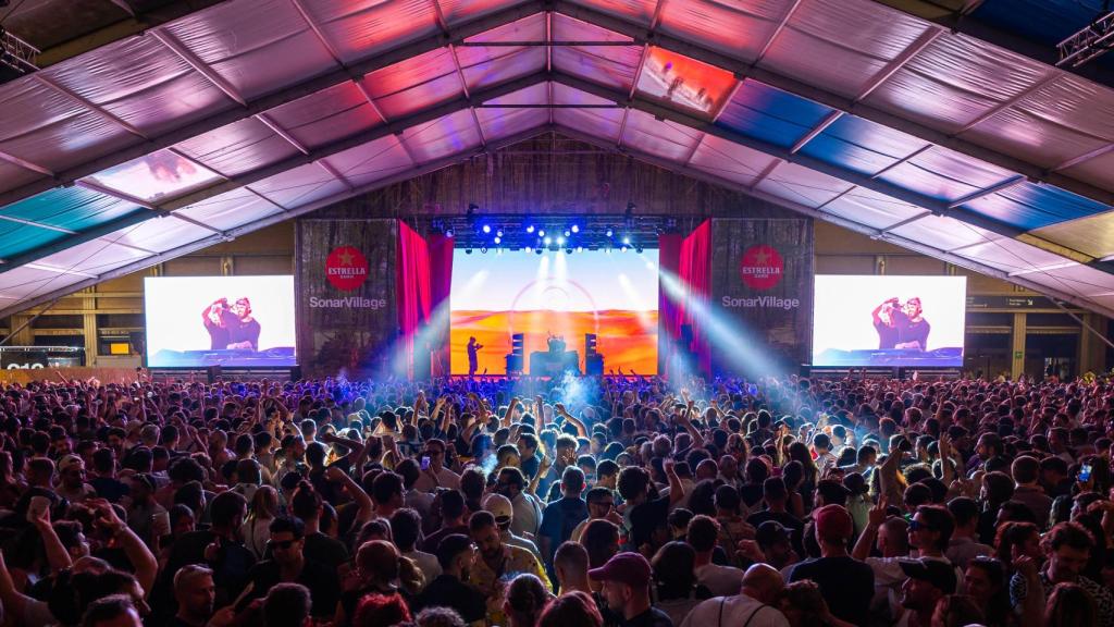 Actuación de Folamour cerrando Sónar de Día el jueves. Foto: Ariel Martini