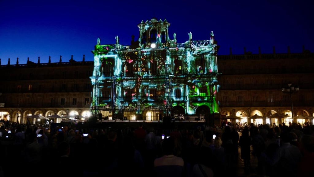 Videomapping en la Plaza Mayor