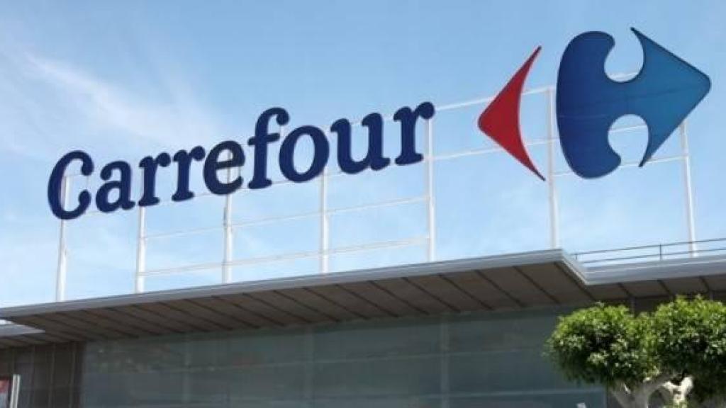 Rotulo de Carrefour.