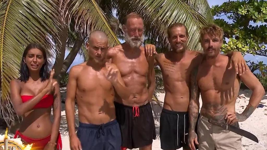 Los semifinalistas de 'Supervivientes 2024' este domingo.