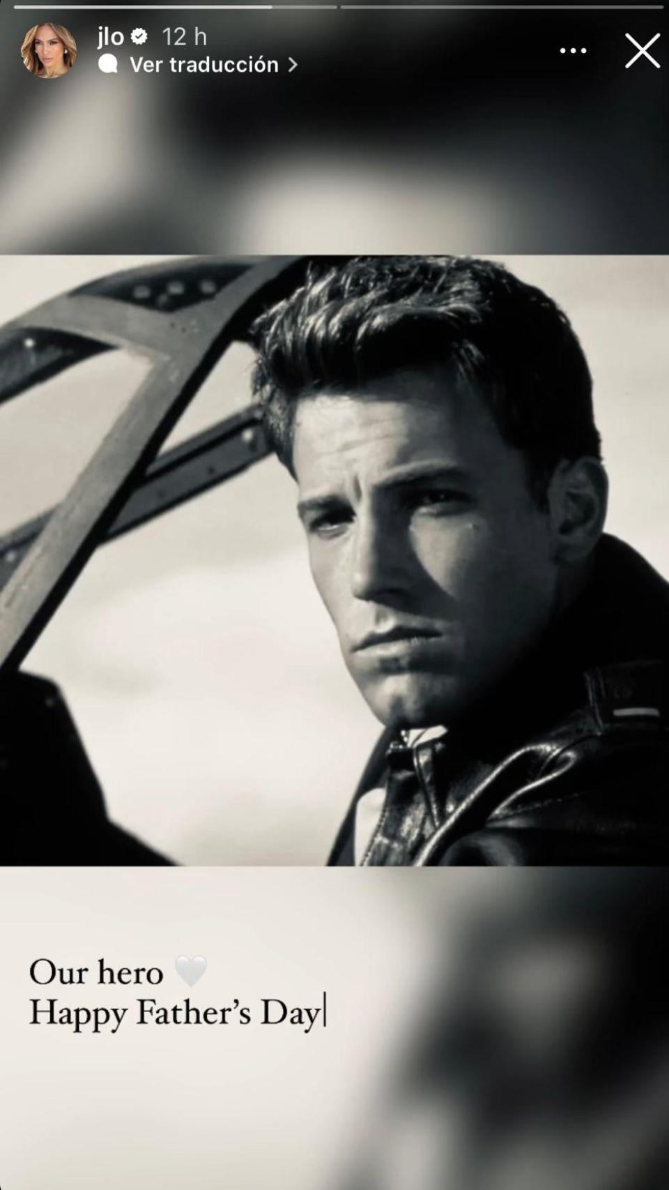 El mensaje de Jlo a Ben Affleck.