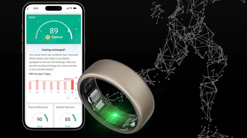 El Amazfit Helio Ring aporta más datos sobre nuestra salud a la app oficial Zepp