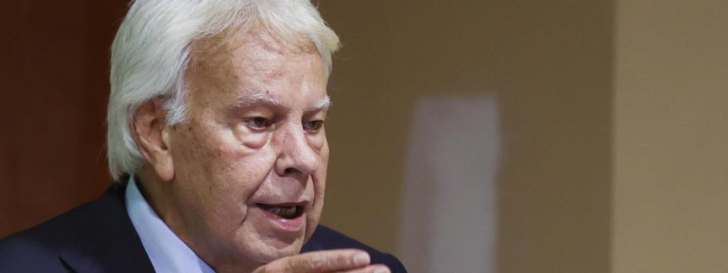 El expresidente del Gobierno, Felipe González.