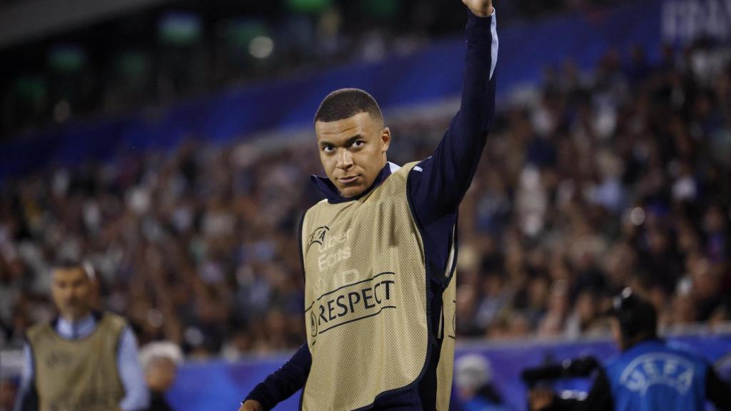 El futbolista Kylian Mbappé.