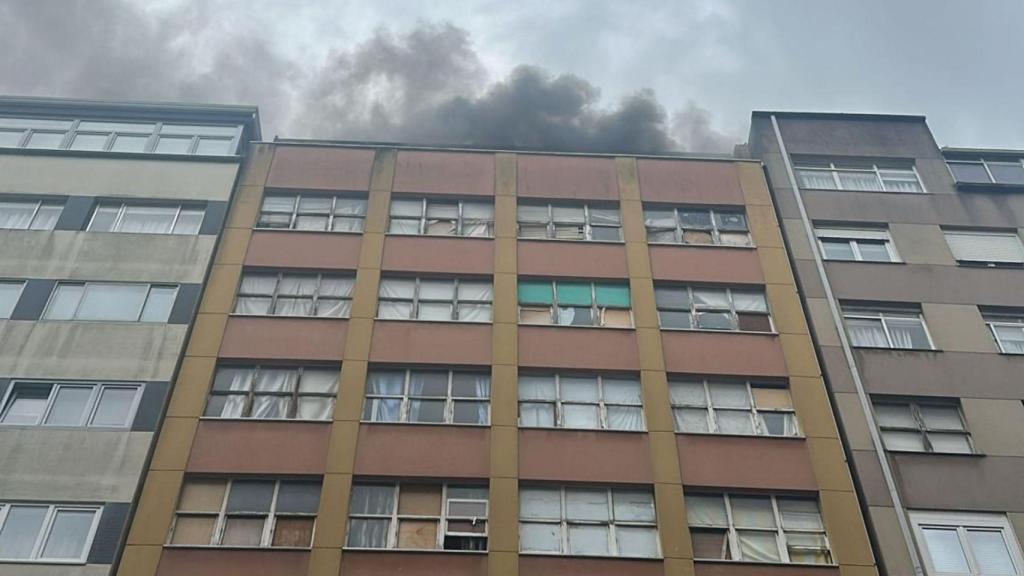 Incendio en el 120 de la Ronda de Nelle.
