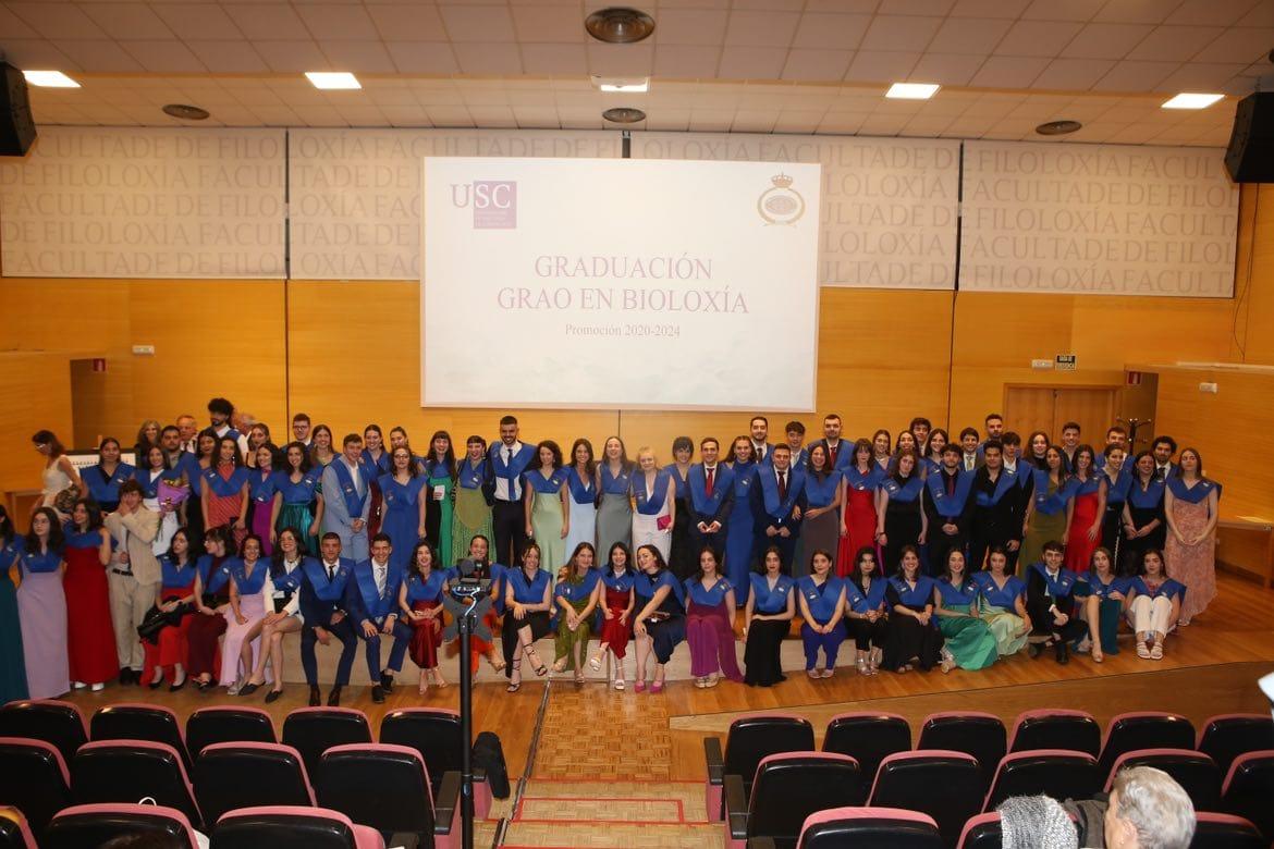Graduación de biología.