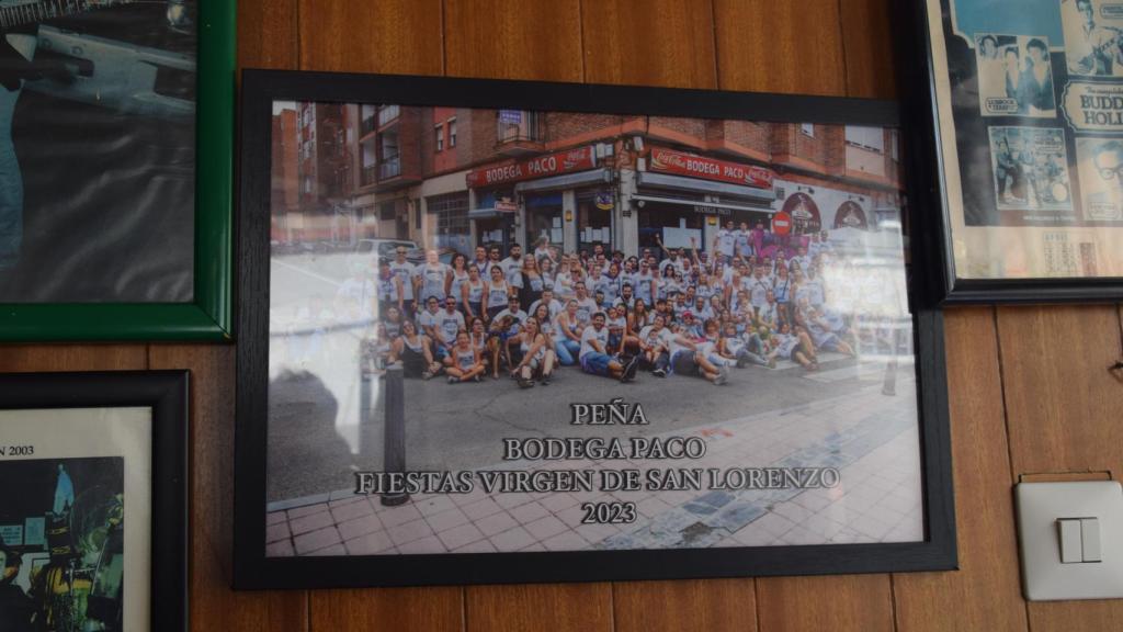 Fotografía de la peña de Fiestas de la Bodega Paco de septiembre de 2023