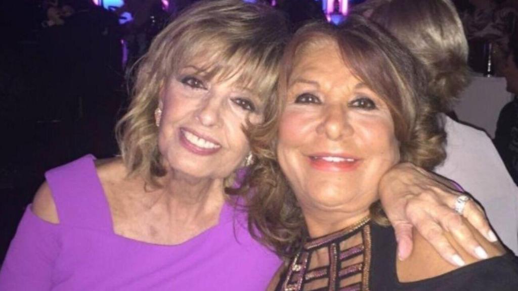 María Teresa Campos junto a su gran amiga, Meli Camacho.