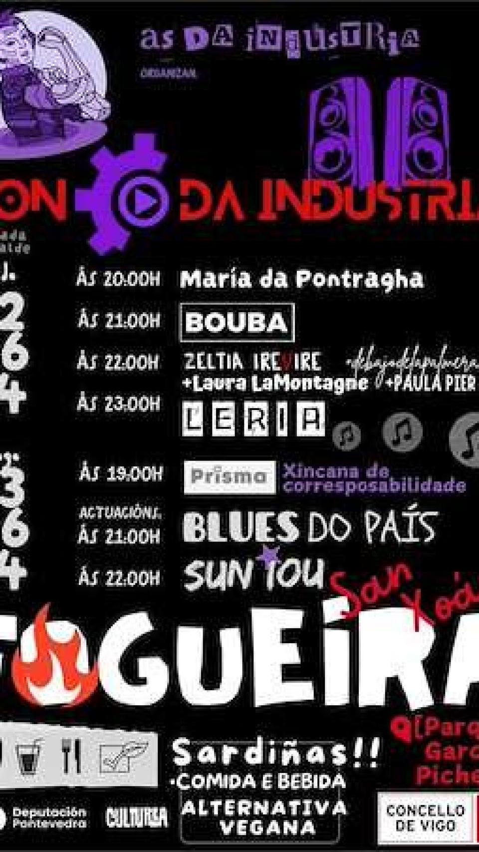 Cartel de San Xoán da Industria.