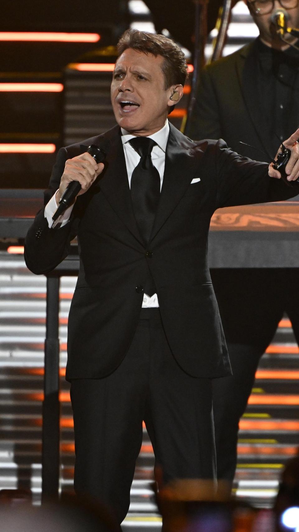 El cantante Luis Miguel en una instantánea tomada en Sunrise, recientemente.