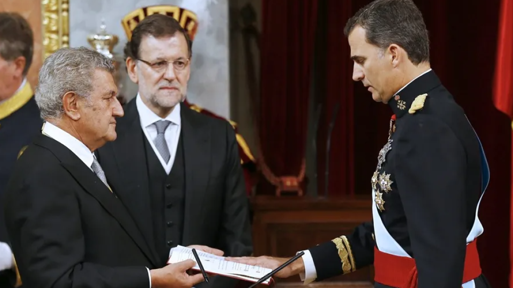 Imagen de archivo del Rey Felipe VI en su proclamación en el Congreso de los Diputados.