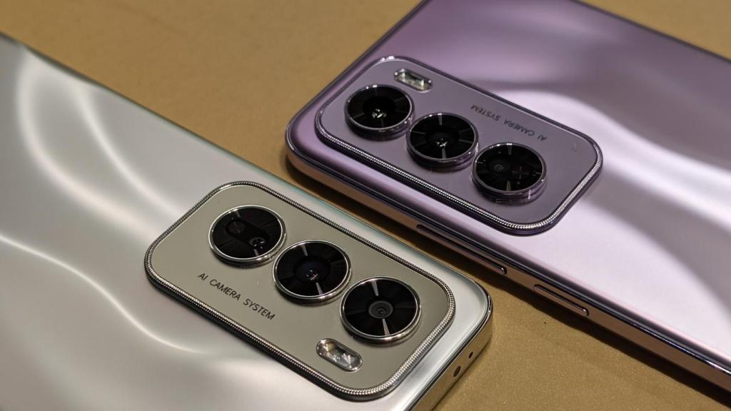 Los módulos de cámara del Reno12 y el Reno12 Pro