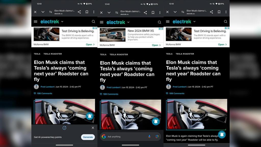 Nueva posición de la barra de búsqueda