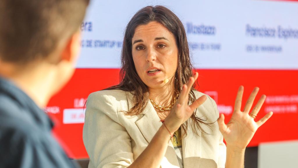 Azahara Vera, durante el XXIV Encuentro Tecnológico de EL ESPAÑOL de Málaga.