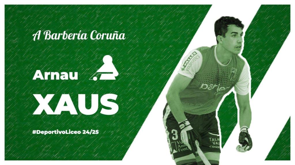 Arnau Xaus es el primer fichaje del Deportivo Liceo.