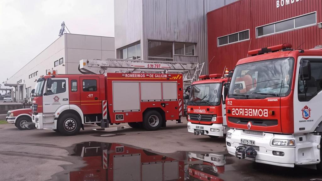 Parque de bomberos de O Porriño (Pontevedra).