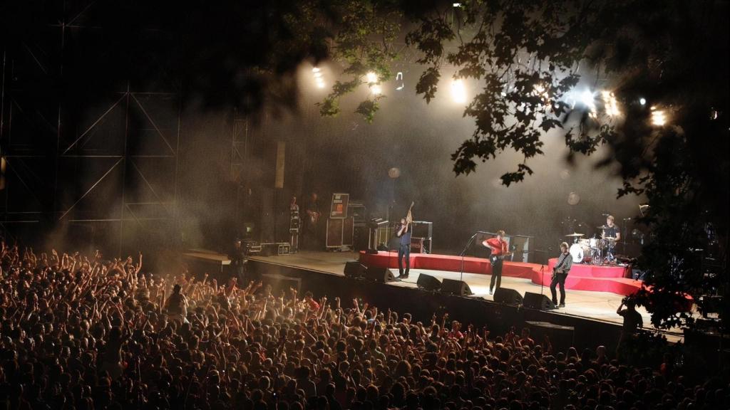 Un concierto celebrado en el Auditorio de Castrelos, en Vigo.