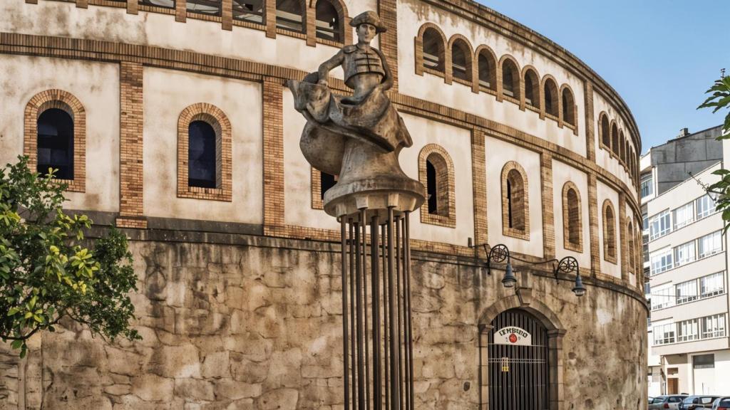 Plaza de toros de Pontevedra.