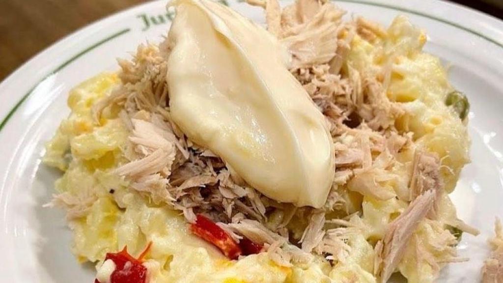 Ensaladilla con bonito del norte.