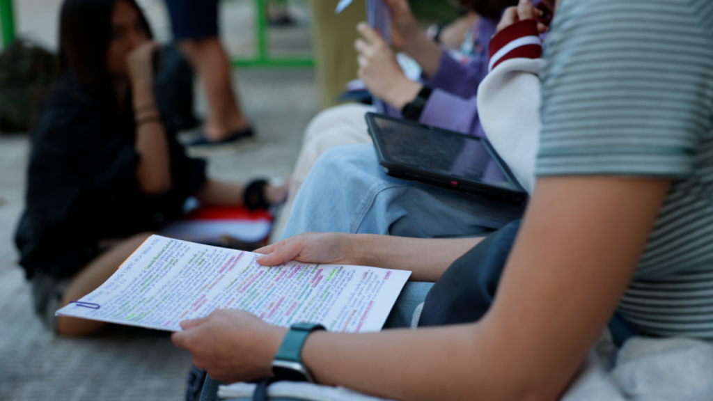 Imagen de archivo de las pruebas de la Ebau.