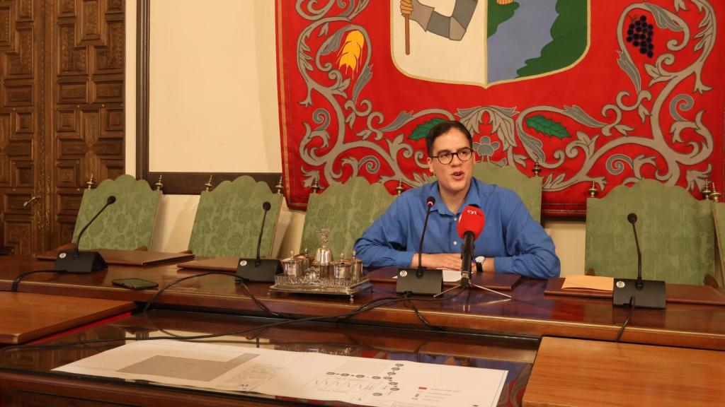 El concejal de Obras, Movilidad, Infraestructuras y Participación Ciudadana Pablo Novo