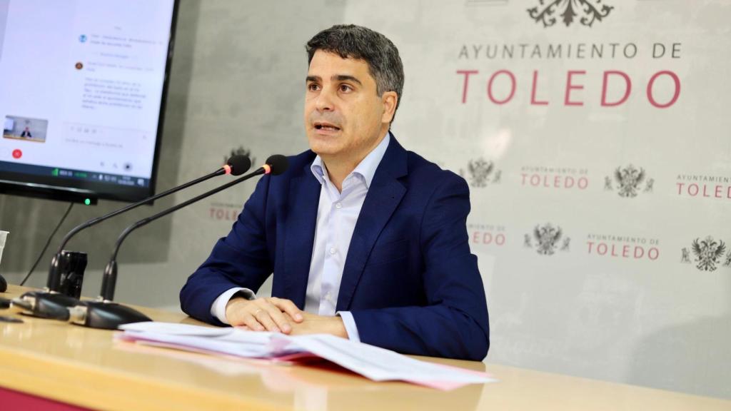 El portavoz municipal en el Ayuntamiento de Toledo, Juan José Alcalde.
