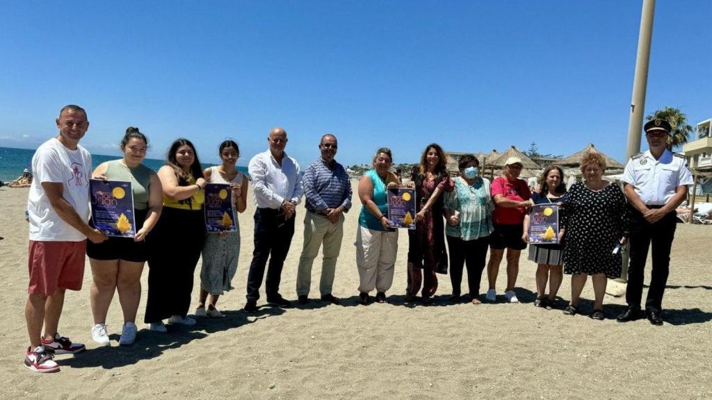 La presentación de la Noche de San Juan en Mijas