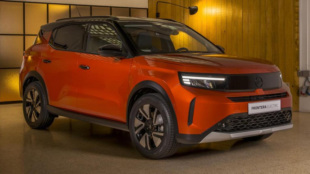 El Opel Frontera es un SUV de tamaño medio con motores híbridos y eléctrico.