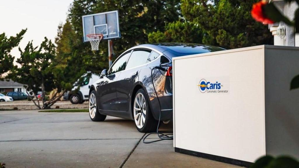 Concepto de generador CarisMatic para cargar coche eléctricos
