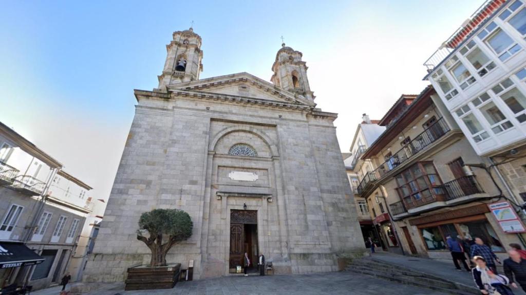 Concatedral de Santa María, en Vigo.