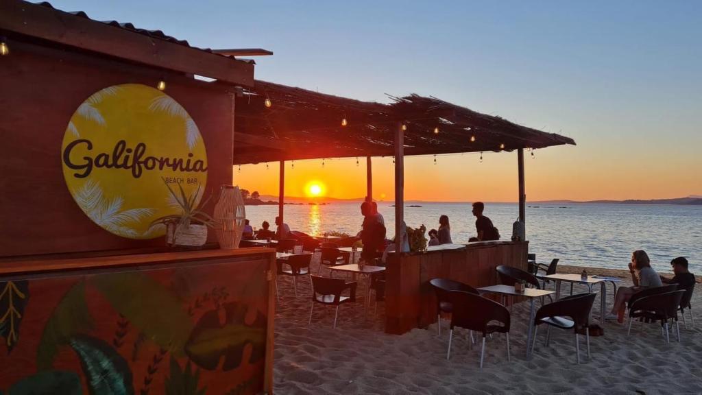 Galifornia Beach Bar, en Tuia (Bueu).