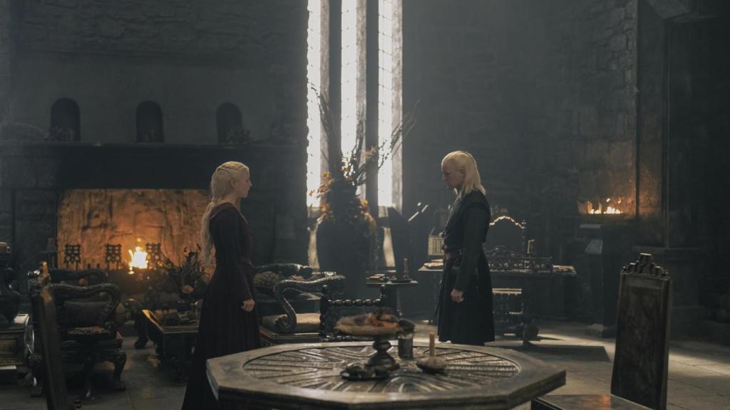 Escena de la serie 'La casa del Dragón'