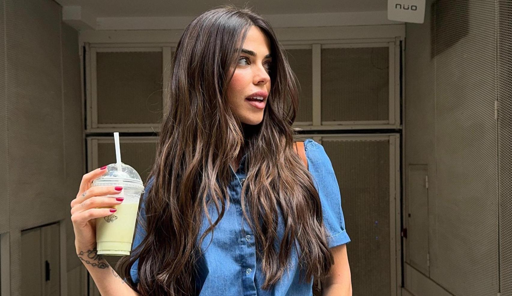 Violeta en una imagen de sus redes sociales.