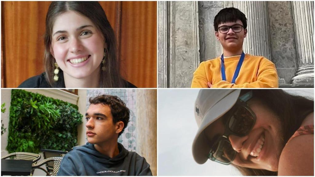 Estudiantes de la provincia de A Coruña con mejores notas en la Selectividad 2024