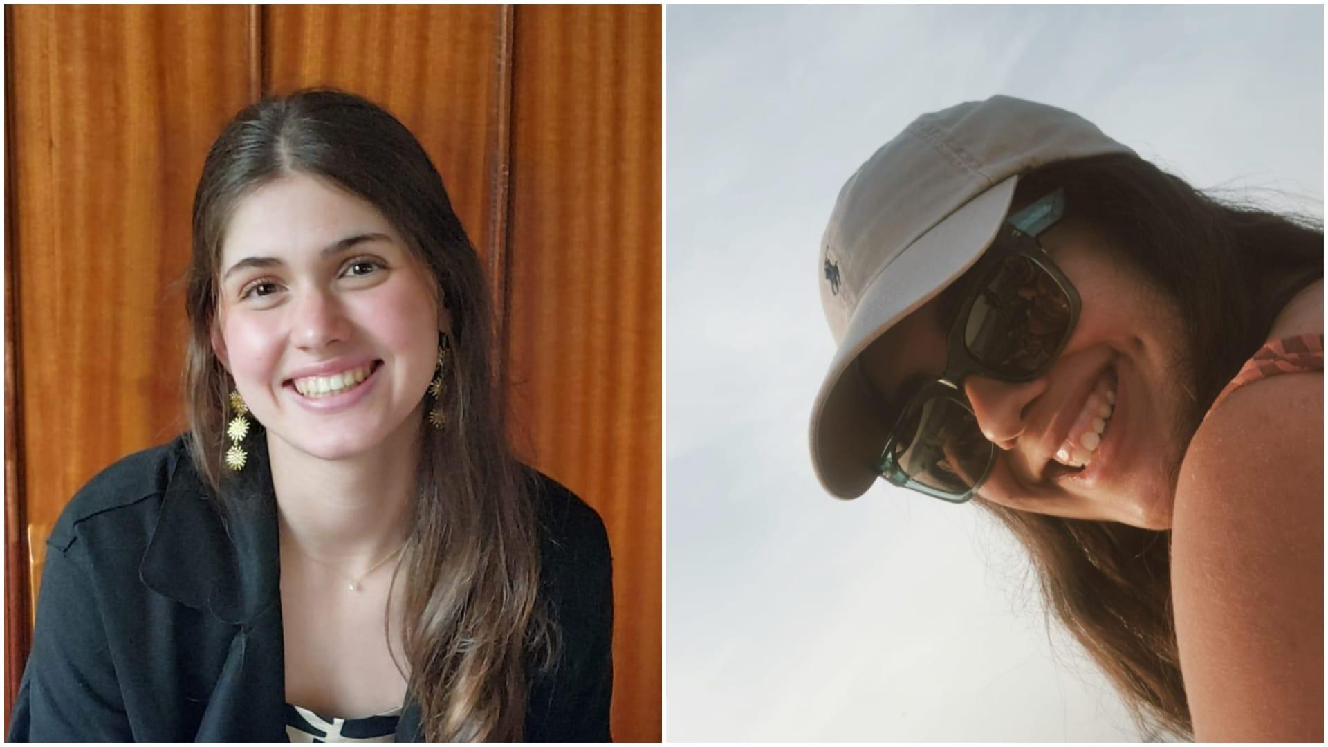 Xiana (izquierda) y Alba (derecha)