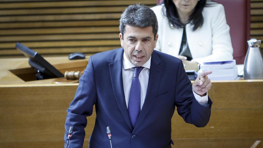 Carlos Mazón, presidente de la Generalitat Valenciana. José Cuéllar Corts Valencianes